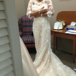 Brand new wedding gown. Never worn