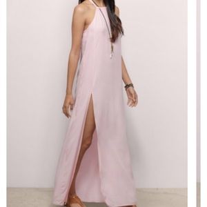 NWOT Light Pink Maxi Dress