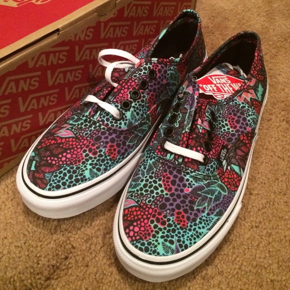Brand New Floral Vans