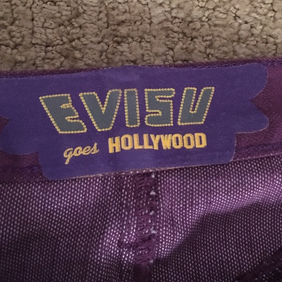 Purple Evisu jeans - Picture 2 of 3