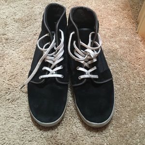 practically new VANS high tops, worn once or twice