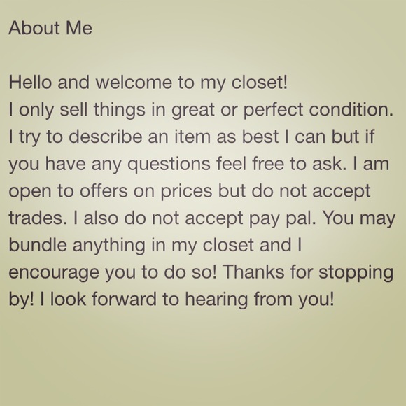 About Me - Picture 1 of 1