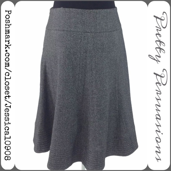 SOLD   ~ Zara Gray A-Line Skirt - Picture 3 of 3
