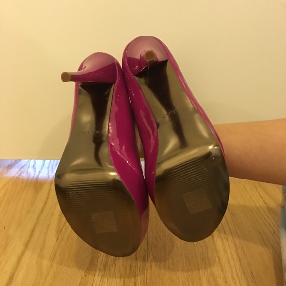NEW Size 8 Aldo pumps, patent fuchsia colored. - Picture 4 of 4