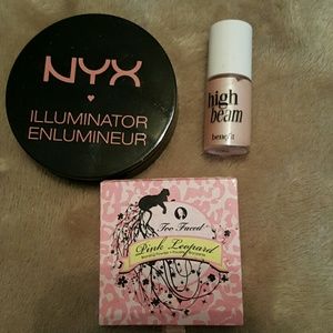 Nyx illuminator too faced bronzer benefit highbeam