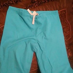 Teal Urbane scrub pants