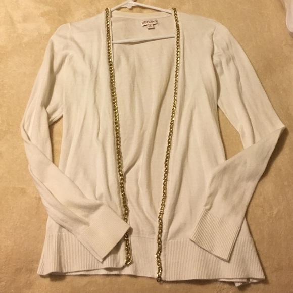 Chain cardigan.
