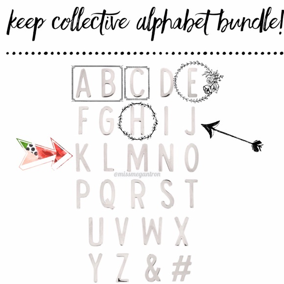 Keep Collective Silver Alphabet Bundle!