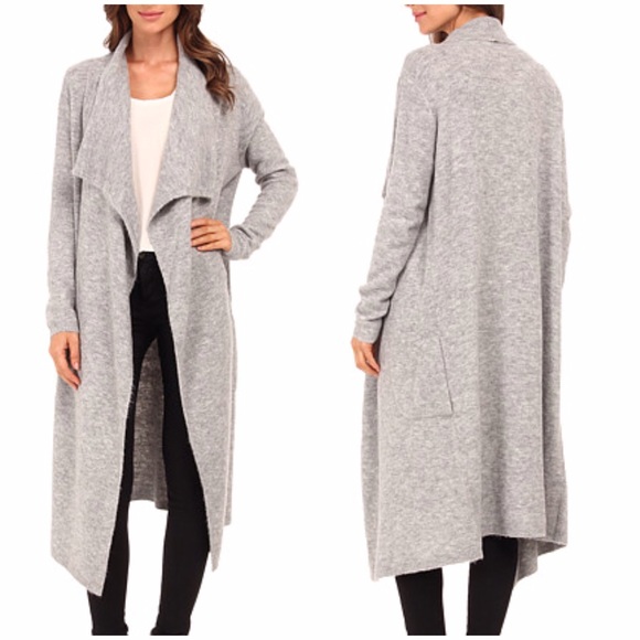 BB Dakota Sweaters - Oversized Grey Cardigan Sweater