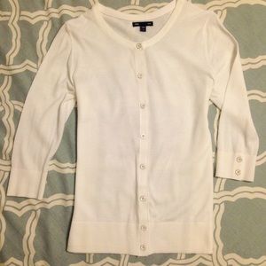 GAP White Cardigan