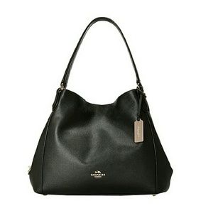 Black Leather Coach Purse
