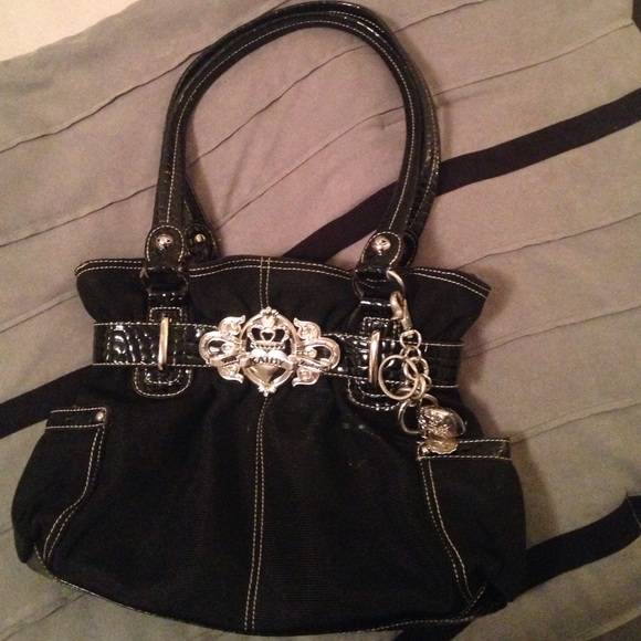 Kathy Van Zeeland Black Purse