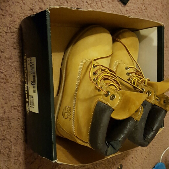 Tan Timberlands