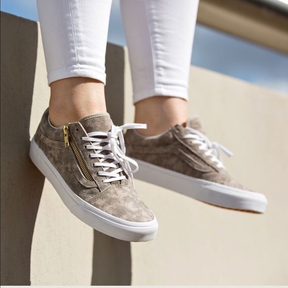 Vans Shoes - Vans Marble Suede Old Skool Zip Sneakers Vans Shoes - Vans Marble Suede Old Skool Zip Sneakers