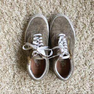 Vans Shoes - Vans Marble Suede Old Skool Zip Sneakers Vans Shoes - Vans Marble Suede Old Skool Zip Sneakers