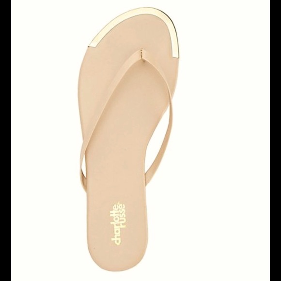 NEW WITH TAGS ~ CHARLOTTE RUSSE Patent Sandals  ~