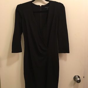 FCUK Samantha dress, black dress size 6