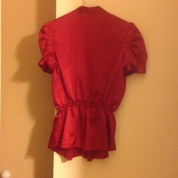 Elegant Red top - Picture 2 of 3