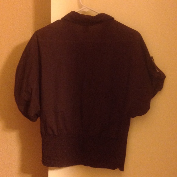 Brown blouse - Picture 2 of 3