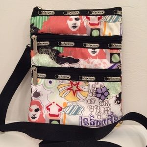 LeSportsac Crossbody Zipper Purse