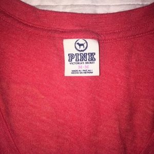 Red v neck from vs pink