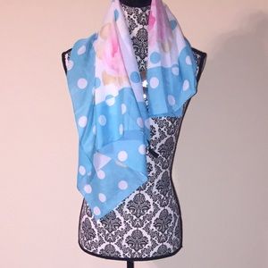 Liz Sinclair 100% Polyester Scarf