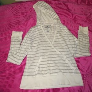 Striped hoodie