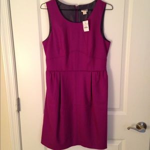 J. Crew Pleated Wool Dress