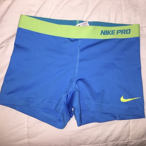 Nike pro spandex compression shorts