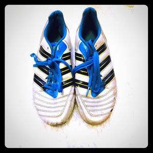 Adidas Predator Cleats Neon Blue/Yellow Women's 7