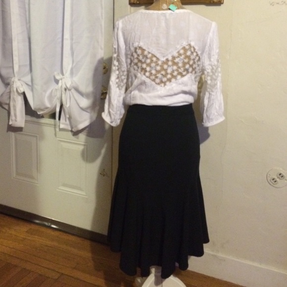 Black vintage skirt - Picture 4 of 5
