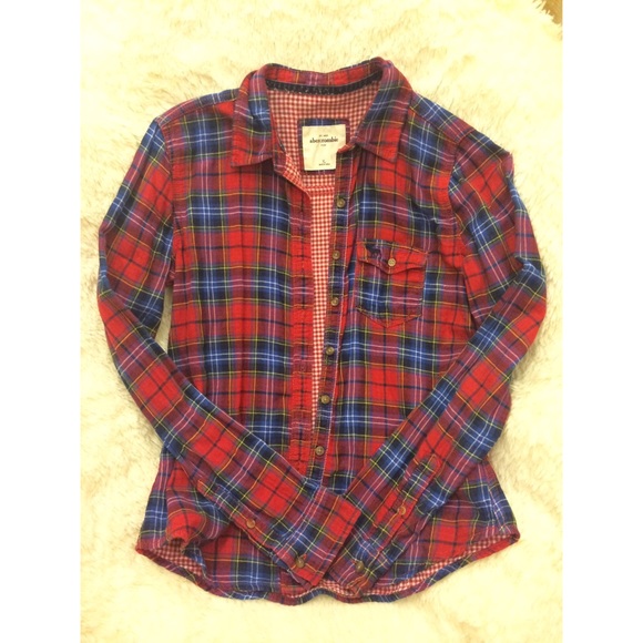 SALE Abercrombie & Fitch Plaid Shirt