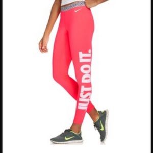 NIKE JUST DO IT LEGGINGS