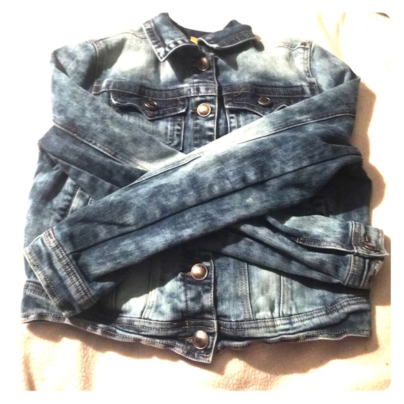 Washed out jean jacket.