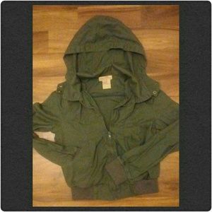 SOLD Dark gray bomber jacket NWOT