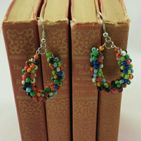 GWaC Java Beaded Earrings - Multi-Color - Picture 1 of 1