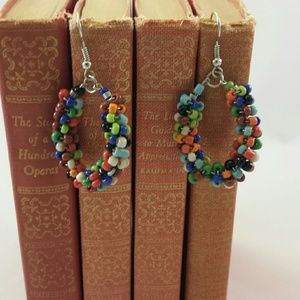GWaC Java Beaded Earrings - Multi-Color