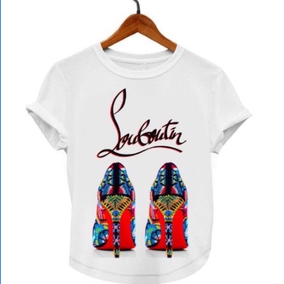 Loubs Inspired Heels T-shirt