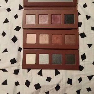 3 Lorac eyeshadow palettes