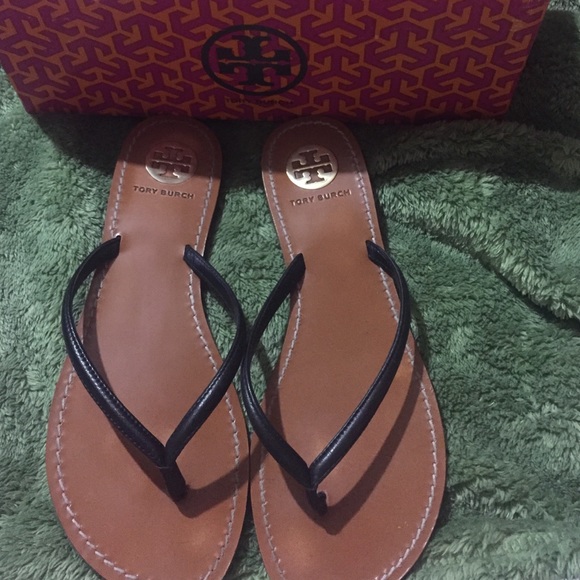Tory burch flip flops
