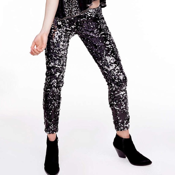 Sequin pants
