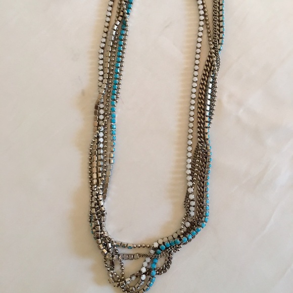 Coach Multi Color Multi Strand Necklace