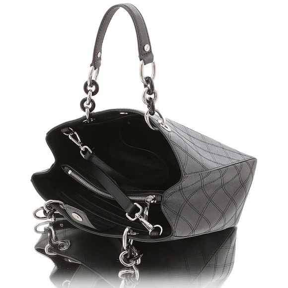 βSOLDβ πHPπ MK Medium Saffiano Leather Satchel - Picture 2 of 4