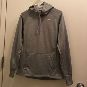 NWT Nike grey workout jacket