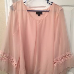 Beautiful Light Pink Blouse Excellent Condition