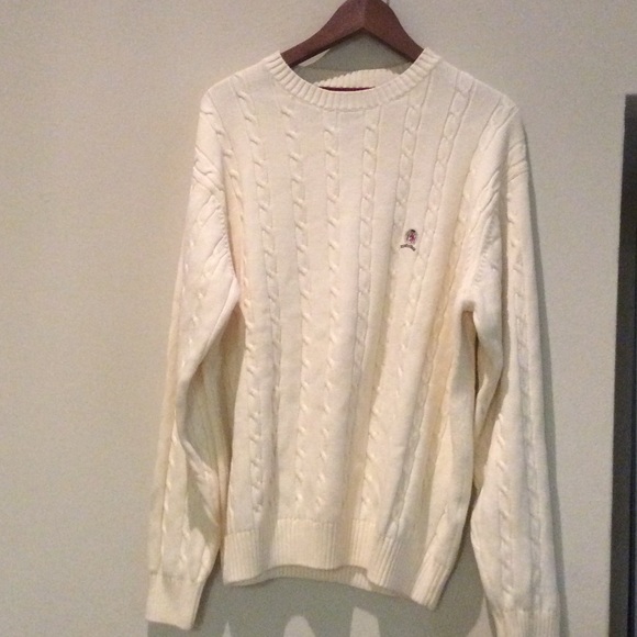 Tommy Hilfiger Cream Sweater L