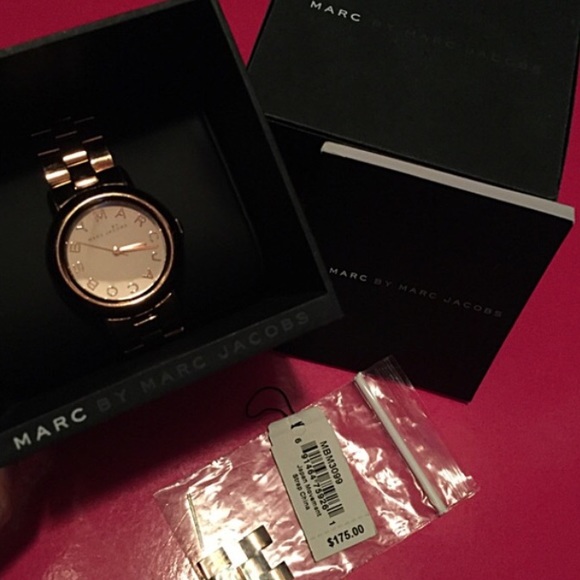Marc Jacobs Rose Gold Watch; Everything Included