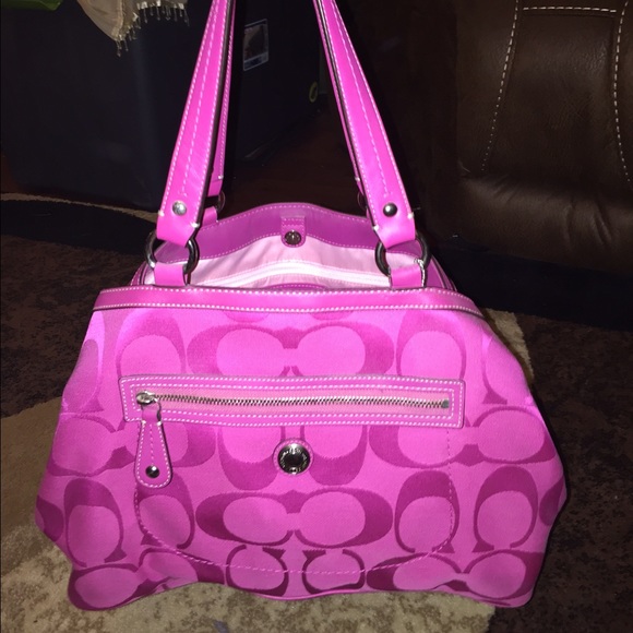 Pink COACH purse