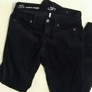 💖SALE! Black Ann Taylor Loft Corduroys