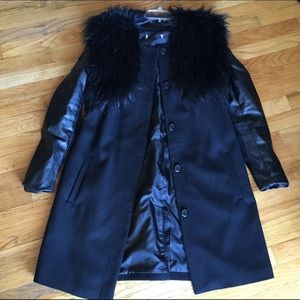 BB Dakota Coat with Fur vest!!!